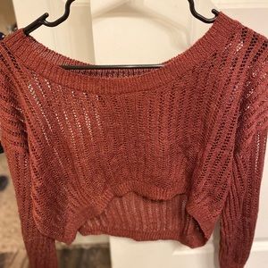 crop top sweater